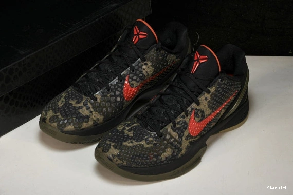  KOBE CAMO" 6 PROTRO FQ3546-001 "ITALIAN NIKE 0326